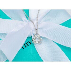 Tiffany & Co. Paloma Picasso Goldoni Triplo Necklace Sterling Silver 16"